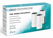 Mesh Tp-link Deco M4(3-pack) Wi-fi 5 (802.11ac), Rj-45 2, Blanco